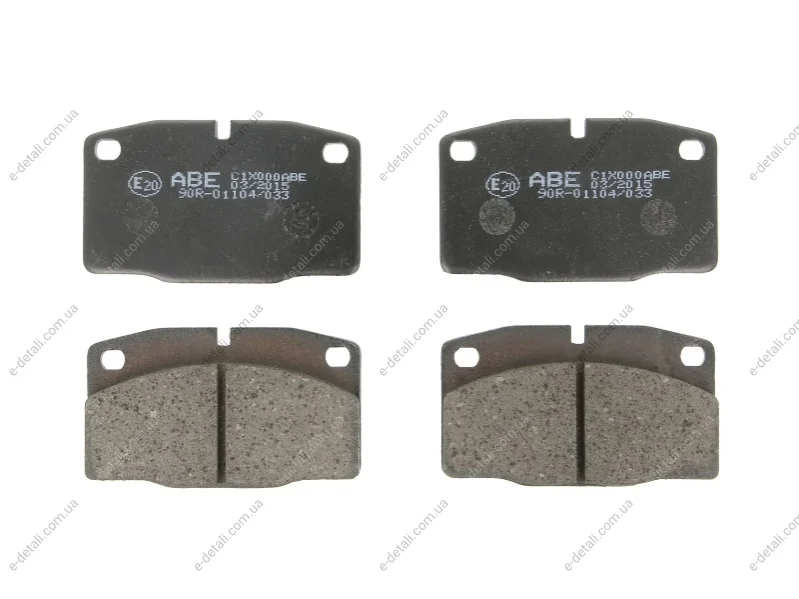 Гальмівні колодки, дискові ABE C1X000ABE (фото 1)