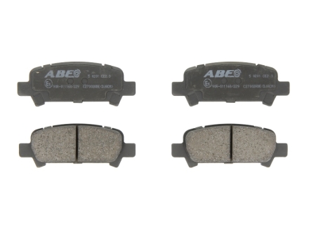 Тормозные колодки, дисковые ABE C27002ABE (фото 1)