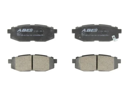 Тормозные колодки, дисковые ABE C27004ABE