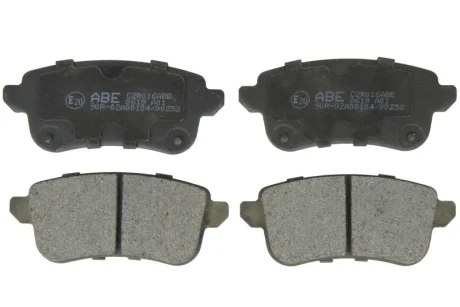 Гальмівні колодки, дискові ABE C2R016ABE