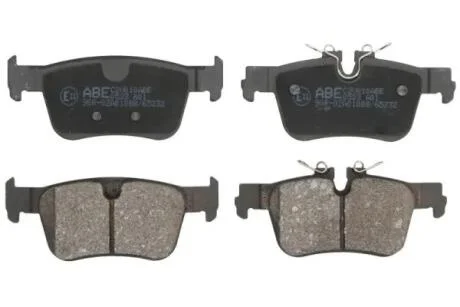 Тормозные колодки, дисковые ABE C2V010ABE