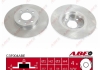 Гальмівний диск ABE C3F004ABE (фото 3)