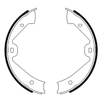 Гальмівні колодки, барабанні ABE CRW001ABE