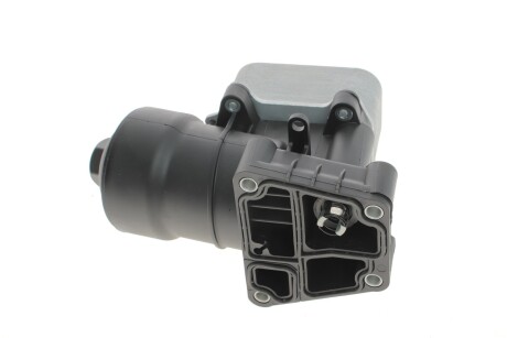 Радиатор масляный (с корпусом фильтра) Audi A6 2.0 TDI 11-18 (теплообменник) Adler 03L115389E