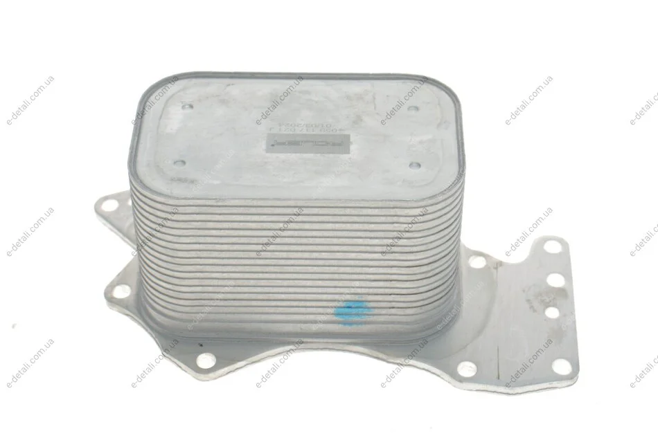 Радиатор масляный Audi A4/A6/A8/Q7/VW Touareg 2.7TDI/3.0TDI/3.0 V6 04-11 (теплообменник) Adler 059117021J (фото 1)