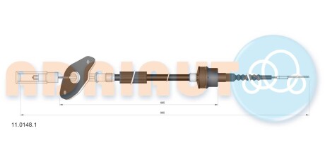 Трос зчеплення ADRIAUTO 1101481