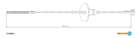 Трос зупиночних гальм ADRIAUTO 1302841