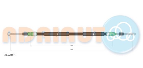 Трос зупиночних гальм ADRIAUTO 3302851