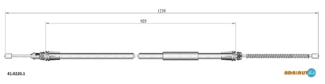 Трос зупиночних гальм ADRIAUTO 4102201