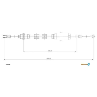 Трос сцепления ADRIAUTO 57.0102