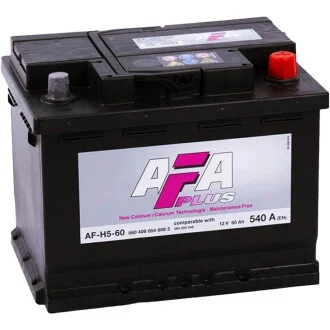 Акумулятор 60Ah-12v AFA 560 408 054
