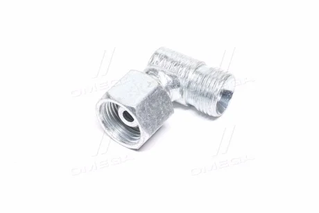Штуцер кутовий M18 * 1,5-M18 * 1,5 з гайкою S 22 Агро-Импульс М18*1,5-Г22(М18*1,5)