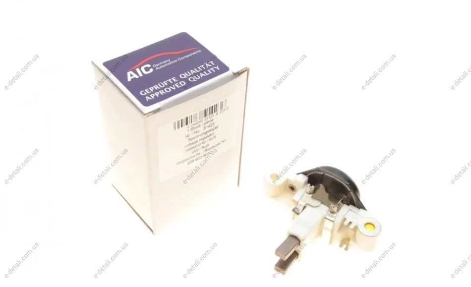 Реле генератора (14.5V) VW Caddy 1.9TDI/SDI 95-04 AIC 51423 (фото 1)