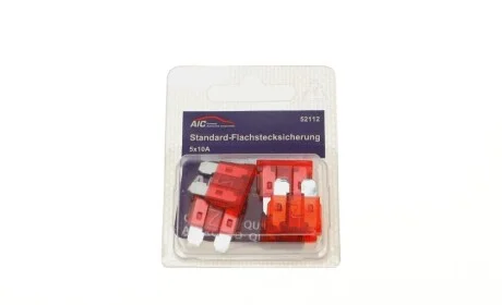 Предохранитель 10А (стандартный) (к-кт 5 шт.) AIC 52112