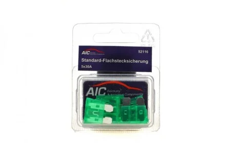 Предохранитель 30А (стандартный) (к-кт 5 шт.) AIC 52116