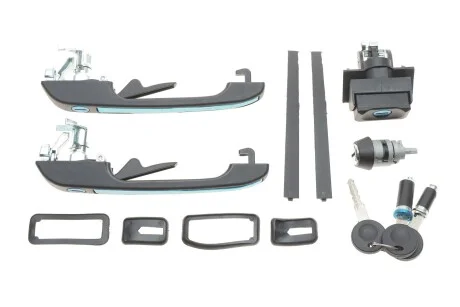 Комплект замков (3шт.) VW Golf II -91 (+ ручки/ключи) AIC 52162
