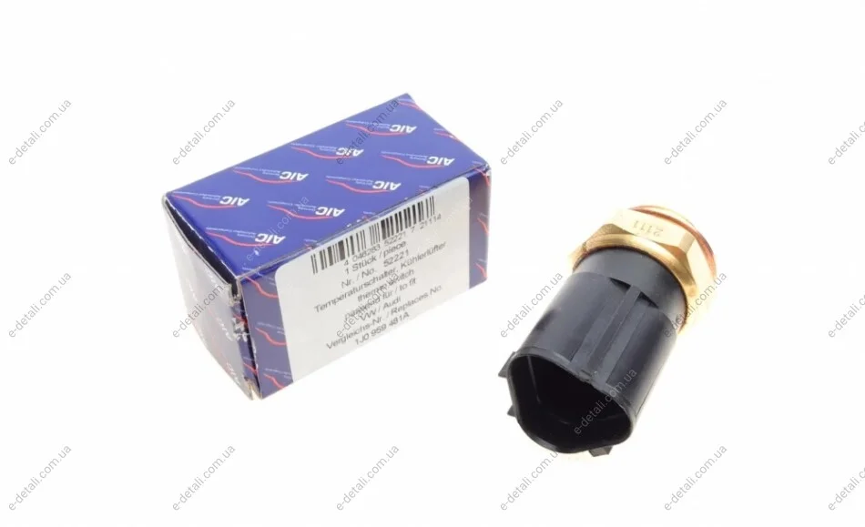 Датчик увімкнення вентилятора VW Caddy III 1.4-2.0SDI 04-15 AIC 52221 (фото 1)