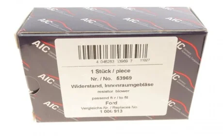 Реостат пічки Ford Transit 94-00/Fiesta 95-02 AIC 53969
