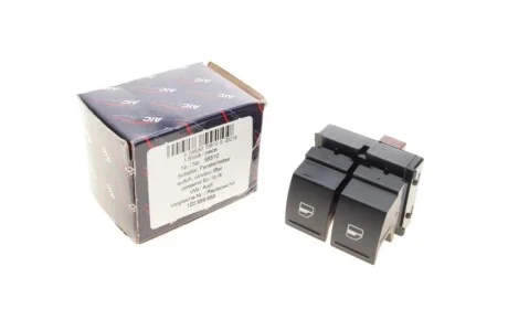 Кнопка стеклоподъемника Skoda Octavia II 04-13 (двойная) AIC 55510