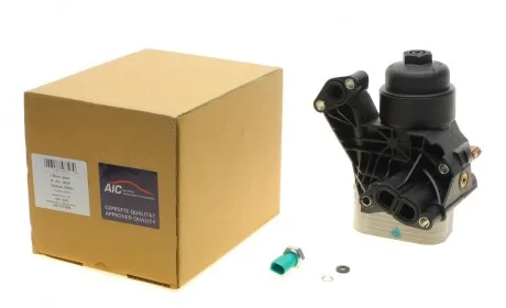Корпус фильтра масляного VW Golf/Audi A3 1.6/2.0 TDI 15- (с радиатором) AIC 58327
