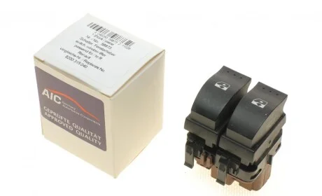 Кнопка склопідіймача (L) Renault Megane II 02-12 (блок) AIC 58873