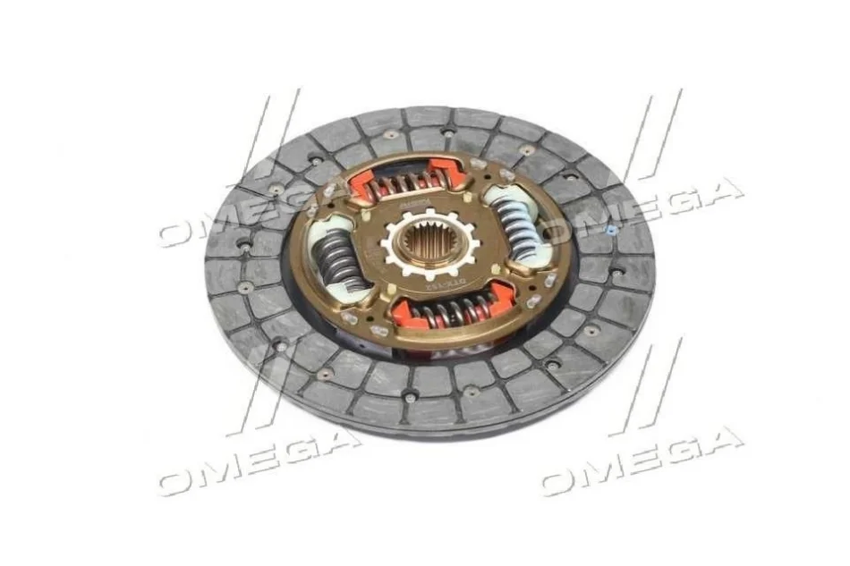Диск сцепления TOYOTA YARIS 1.4D-1.5 VVTI, COROLLA 1.4D 01-07 (Выр-во) AISIN DTX-152 (фото 1)