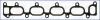 Прокладка впускного коллектора HYUNDAI TUCSON (04-10)/ KIA SPORTAGE II 2.0d AJUSA 13174700 (фото 1)