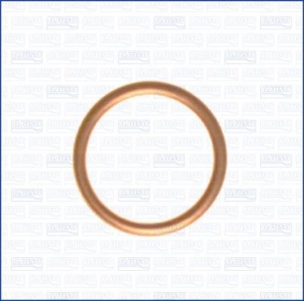 Кольцо уплотнительное пробки маслосливной AJUSA 18001100 (фото 1)