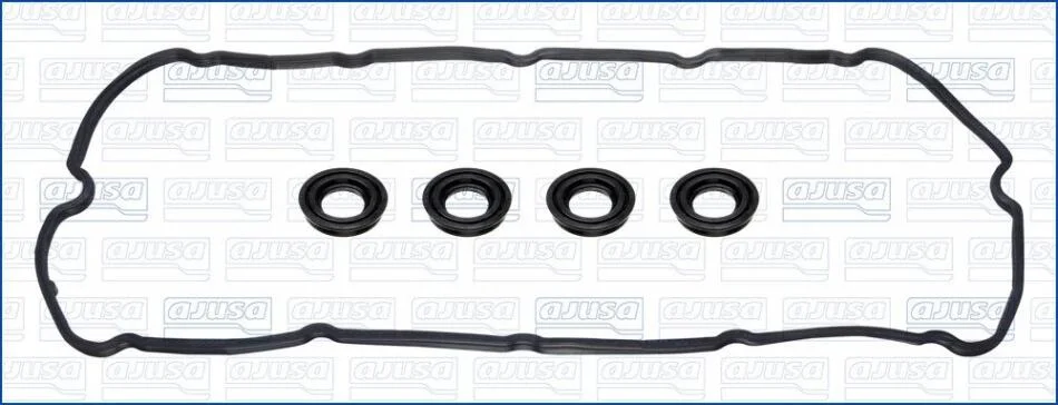 Прокладка клапанної кришки (к-кт) Citroen Jumper II/ Ford Transit (00-) 2.2, 2.4d Ajusa AJUSA 56062700 (фото 1)