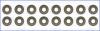 Комплект сальников клапана HYUNDAI ACCENT III 1.4, 1.6i, TUCSON (04-12) 2.0i AJUSA 57052300 (фото 2)