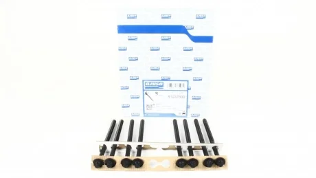 Комплект болтів з головкою системи TORX з чорного металу AJUSA 81037600