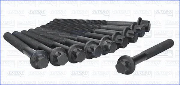 Комплект болтов ГБЦ Nissan X-Trail (I,II,III)/ Renault Koleos I 2.5i AJUSA 81043000 (фото 1)