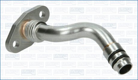 Трубка турбокомпрессора ДВЗ (чорний метал) AJUSA OPR00114