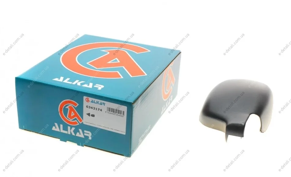 Крышка зеркала (L) Nissan Kubistar/Renault Kangoo 97- ALKAR 6343174 (фото 1)
