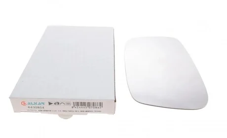 Стекло зеркала (с подогревом) Citroen C8/Peugeot 807 02- (R) ALKAR 6432854
