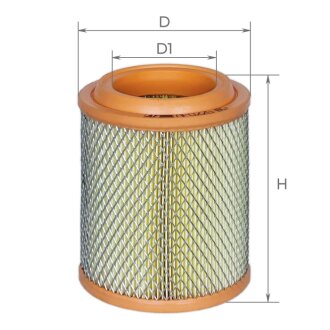 Фільтр повітряний Jeep Patriot/Compass 2.0/2.4 06- ALPHA FILTER AF0225