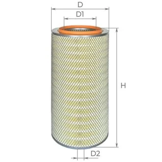 Фильтр воздушный КрАЗ 65055 (выр-во) ALPHA FILTER AF0739