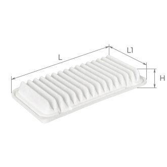 Фильтр воздушный Toyota Corolla 1.3-1.8 01-09/1.6VVTi 07-13/Avensis 1.6-2.4 16V/Matrix 1.8 00-08 ALPHA FILTER AF1001