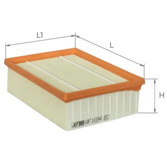 Фильтр воздушный Peugeot 206 2,0L 98-, 307 1,4-2,0L 01- / Citroen C4 2,0L 04-10 Альфа ALPHA FILTER AF1694