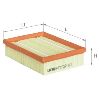 Фильтр воздушный ALPHA FILTER AF1822