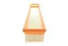 Фильтр воздушный Citroen C3/C4/Peugeot 207/208/308/3008/508 1.4-1.6 10-18/Mini Cooper 1.6 09-13 ALPHA FILTER AF1843 (фото 3)