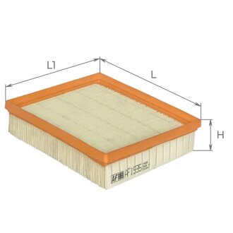 Фільтр повітряний BMW 1 (F20/F21)/3 (F30/F31)/4 (F32-F36) 1.5i/1.6i/2.0i N13/N20/N26/B38 11- ALPHA FILTER AF1935