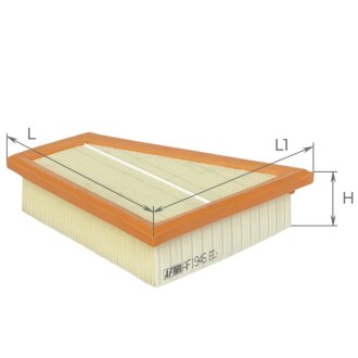 Фильтр воздушный BMW 5 (F10/F11/F18)/X1 (E84) 1.6/2.0 N20 11-17/Z4 (E89) 2.0/2.5/3.0 N20/N52 09-16 ALPHA FILTER AF1945