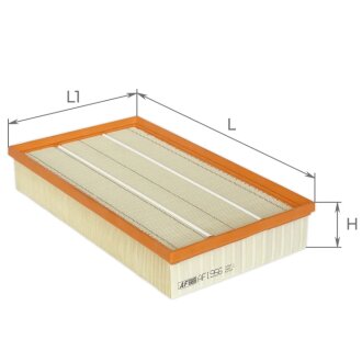 Фильтр воздушный Skoda Kodiaq 2.0RS TDI/VW Arteon 2.0TDI 17-/Passat 2.0TDI 14-/Tiguan 2.0TDI 16-20 ALPHA FILTER AF1956