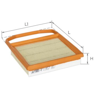 Фільтр повітряний MB C-class (W205)/E-class (W212)/S-class (W222)/GLC/GLE/CLS 3.0 M276 14- ALPHA FILTER AF1957