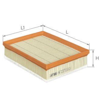 Фильтр воздушный Citroen Berlingo/C3-C5/Jumpy/Fiat Doblo/Scudo/Peugeot 208/308/508 1.5BlueHDi 18- ALPHA FILTER AF1970