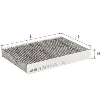 Фільтр салону ALPHA FILTER AF5004A