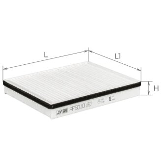 Фільтр салону ALPHA FILTER AF5010