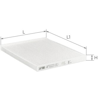 Фильтр салона Hyundai Accent 06-12 (+AC) ALPHA FILTER AF5023