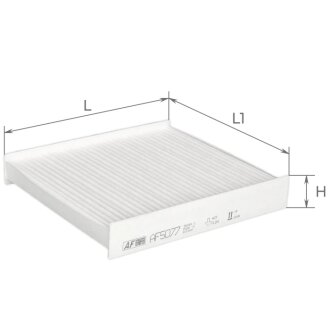 Фильтр салона Renault Captur/Clio/Logan 13-/Arkana/Duster 18-/Jogger 22-/Nissan Juke/Micra 17- ALPHA FILTER AF5077